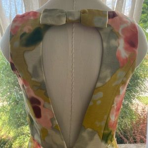 GORGEOUS BOW BACKLESS DRESS